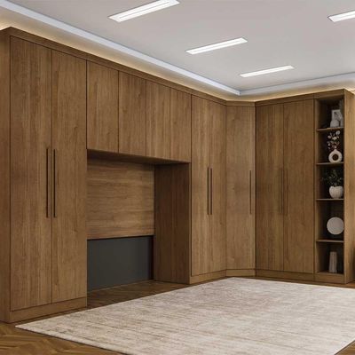 Guarda Roupa Modulado Casal Safira 11 Portas Cumaru