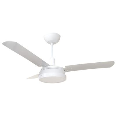 Ventilador Led Breeze Branco 110V 3 Pás Brancas 110V