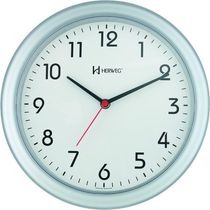 Relógio De Parede Quartz 28 Cm Prata - Prata