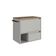 Gabinete Suspenso 60cm Arenas com Nicho Toalheiro e 1 Gaveta BH8050A