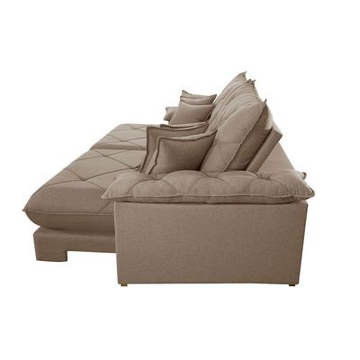 Sofá ágata Veludo Dois Módulos De 90 Cm B25 Meu Sofá Online B002 Veludo Capuccino