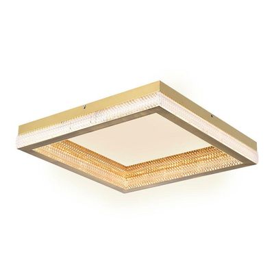 Plafon Skylight Queensland 4007q Dourado Led Bivolt Dourado