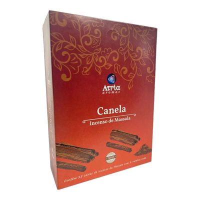 Incenso Indiano Atria Massala 25 Caixas com 8Varetas-Escolha Canela