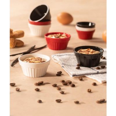Jogo 40 Ramekins Brancos 90ml Restaurante Maionese Chimichurri Vinagrete Uno Coza