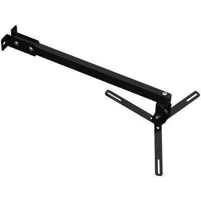 Suporte Projetor Datashow Mini Led Parede Braço 50 Cm - Preto