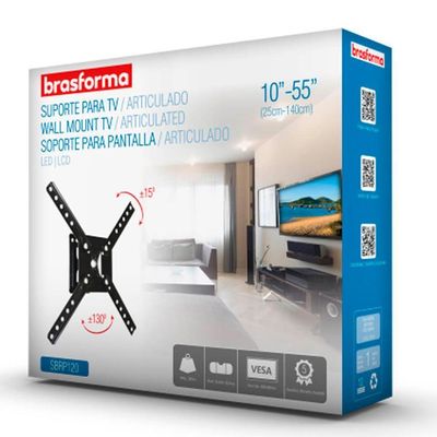 Suporte Tv Universal Articulável 10 - 55 Sbrp120