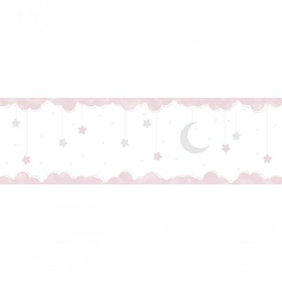 Faixa De Parede Lullaby 2412 - Tam 5m X 16cm (c X A)