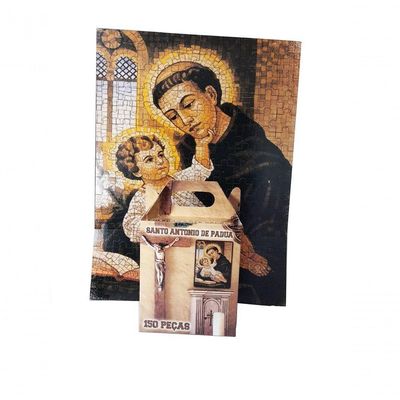 Quebra-cabeça Arte Religiosa Santo Antônio De Pádua 150 Pçs
