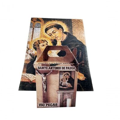Quebra-cabeça Arte Religiosa Santo Antônio De Pádua 150 Pçs