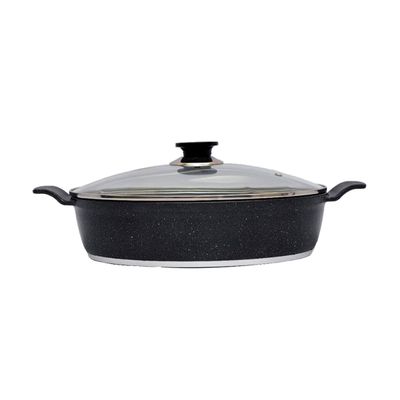Frigideira Granito Preto Gourmet Antiaderente Javali AA 30cm