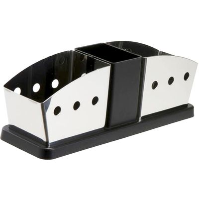 Suporte em Aço Porta Sachês Açúcar Adoçante Porta Colherinha