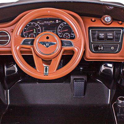 Carrinho Elétrico Bentley Bentayga 12V Preto Bel Único / 12V