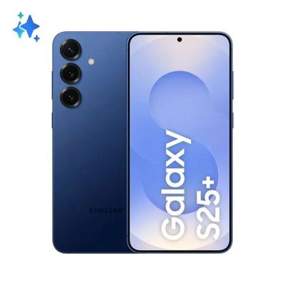 Smartphone Samsung Galaxy S25 Plus 256GB 5G - Azul Marinho, Galaxy AI, Câmera Tripla 50MP, RAM 12GB, Tela 6.7"