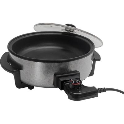 Panela Elétrica Redonda 1250W 30cm Mangiare Preta APER01I-02 Agratto 220V