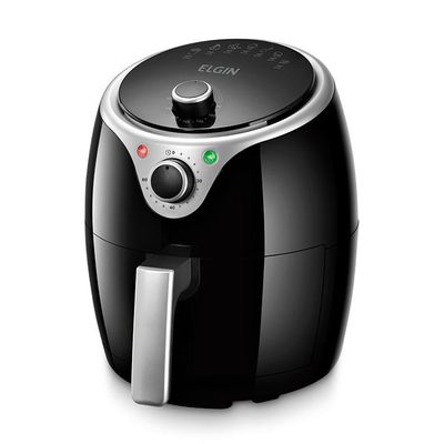 Fritadeira Elétrica Elgin Sem óleo 3,5l Flash Fryer Preta