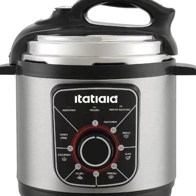 Panela De Pressão Essencial 5 Litros 220v 900w Inox Itatiaia