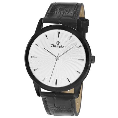 Relógio Champion Feminino Ref:Cn20588m Casual Black