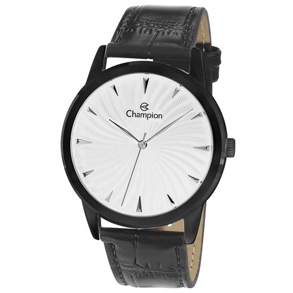 Relógio Champion Feminino Ref:Cn20588m Casual Black