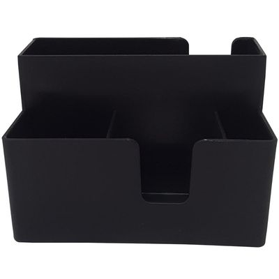 Conjunto 18 Porta Sachês Guardanapos e Açúcar Organizadores Multiusos para Bancada Coza Preto