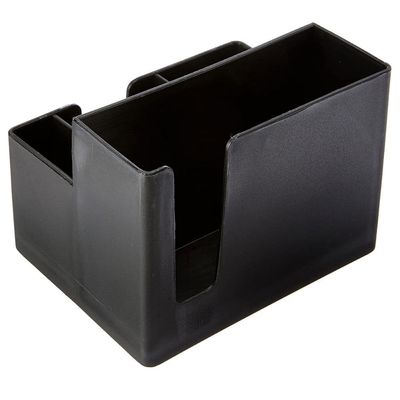 Conjunto 18 Porta Sachês Guardanapos e Açúcar Organizadores Multiusos para Bancada Coza Preto
