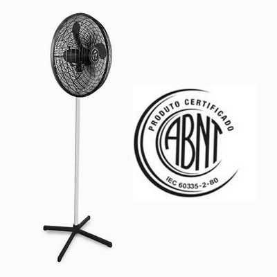 Ventilador De Coluna Comercial 3 Pás Bivolt Q600c Ny 60cm Qualitas