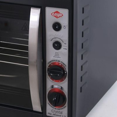 Forno Elétrico Crystal Black Advanced 46L Layr 127V