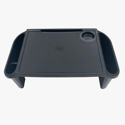 Kit 3 Bandeja Mesa Colo Apoio Comer Refeição Cama Suporte Notebook Preto