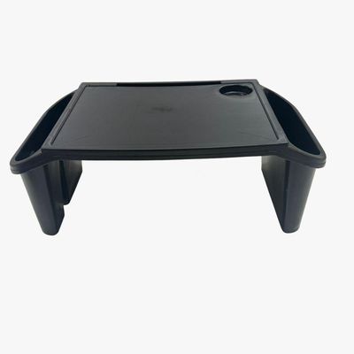 Kit 3 Bandeja Mesa Colo Apoio Comer Refeição Cama Suporte Notebook Preto