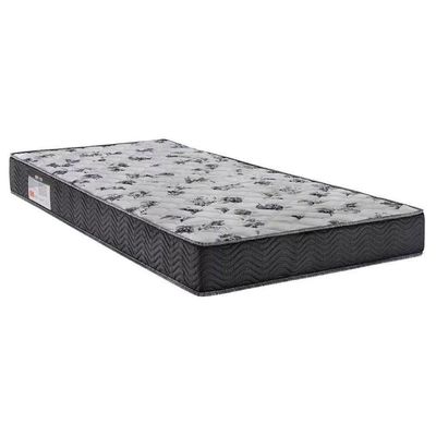 Cama Box Baú Solteiro Sintético + Colchão De Espuma D33 Serene 88cm Bege