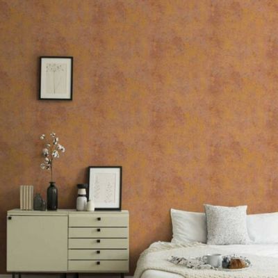 Papel de Parede Antigua Textura Laranja 374253AG