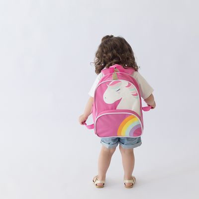 Mochila Infantil Menina Pink Unicórnio - Pimpolho