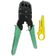 Alicate de Crimpar RJ45, RJ12 e RJ11 e chave Keystone OB-315