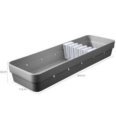 Conjunto Organizadores de Gavetas 1 Porta Talheres e 2 Porta Facas OU Chumbo