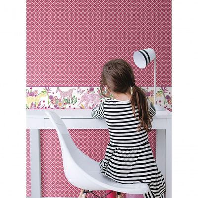Papel De Parede Waverly Kids Framework Wk6887 - Rolo 10m X 0,52m