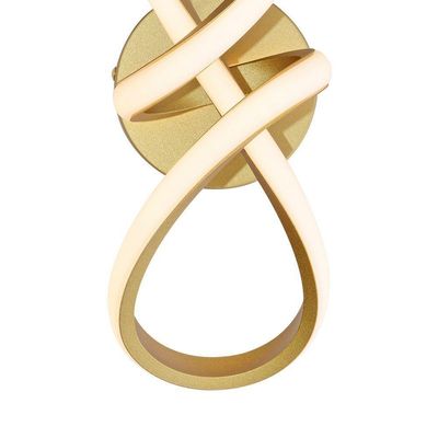 Arandela Sindora Dcb03260 Led Dourada Bivolt Dourado Dcb03260