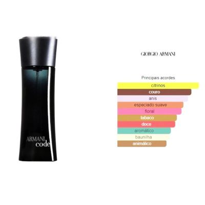 Giorgio Armani Code Homme Edt | Perfume Masculino 125ml