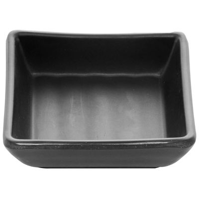 Kit para Restaurante 50 Molheiras Melamina 40ml Ramekins Porta Shoyu Tóquio Lyor Pretos