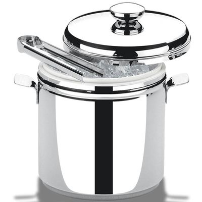Balde Térmico para Gelo Com Tampa Brinox 1,5 Litros Inox