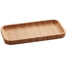 40 Petisqueiras de Bambu Restaurante 20x10cm Bandeja Lyor Petiscos Multiuso
