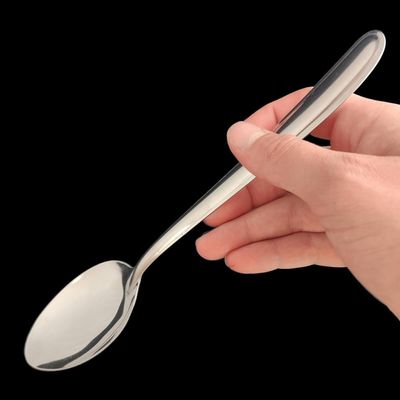 Kit 12 Colheres Grandes de Inox para Servir Arroz Molhos para Hotéis Restaurantes Taumer