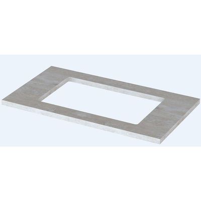 Cozinha Modulada Cooktop 4 Peças Com Tampo Henn Americana Branco