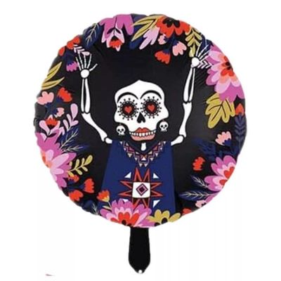 Balão Metalizado Halloween Estampado - 18 Polegadas Modelo Monstros