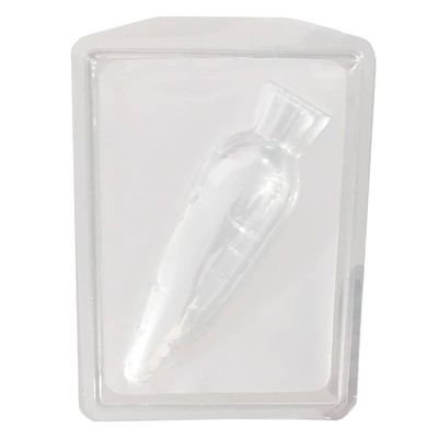 Forma De Silicone Para Chocolate - Cenoura - 4 Unidades