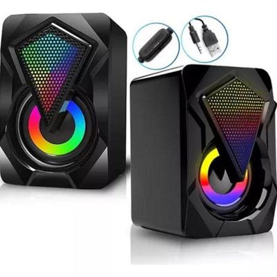 Caixa De Som Multimídia Kp-ro800 6w Usb