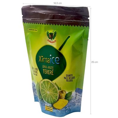 Kit 10 Erva-mate Tererê Limão Gengibre 250g Ximango Ximaice