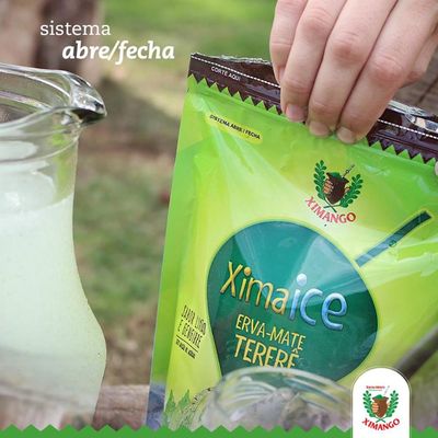 Kit 10 Erva-mate Tererê Limão Gengibre 250g Ximango Ximaice