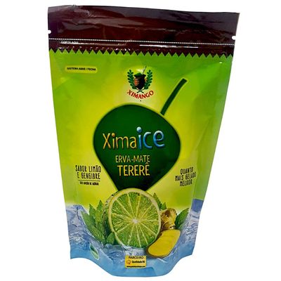 Kit 10 Erva-mate Tererê Limão Gengibre 250g Ximango Ximaice