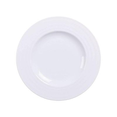 Aparelho de Jantar Porcelana Branca Tramontina Vibrare 20 Peças Pratos Xícaras Pires