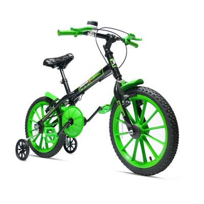 Bicicleta Bike Infantil Aro 16 Ravok Com Rodinhas 3 A 7 Anos