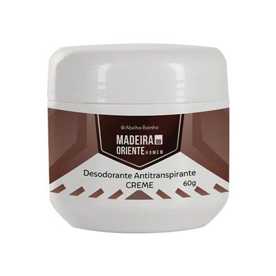 Creme Desodorante Antitransp Madeira Oriente Masc 60g(2085)